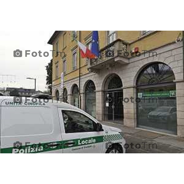 Tiziano Manzoni/LaPresse 4-12-2025 Bergamo, Italia Cronaca TreviglioTreviglio Controlli strade Polizia Locale e sede
