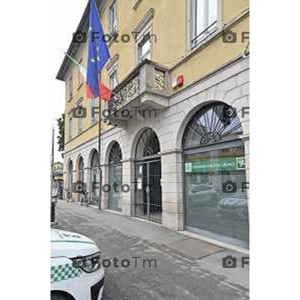 Tiziano Manzoni/LaPresse 4-12-2025 Bergamo, Italia Cronaca TreviglioTreviglio Controlli strade Polizia Locale e sede