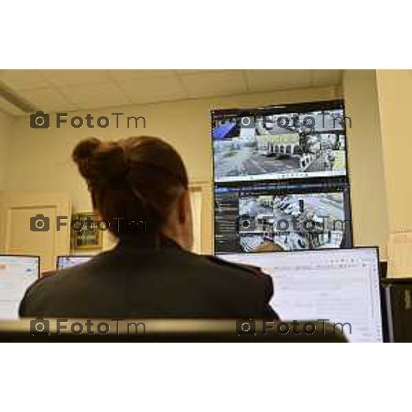 Tiziano Manzoni/LaPresse 4-12-2025 Bergamo, Italia Cronaca TreviglioTreviglio Controlli strade Polizia Locale e sede