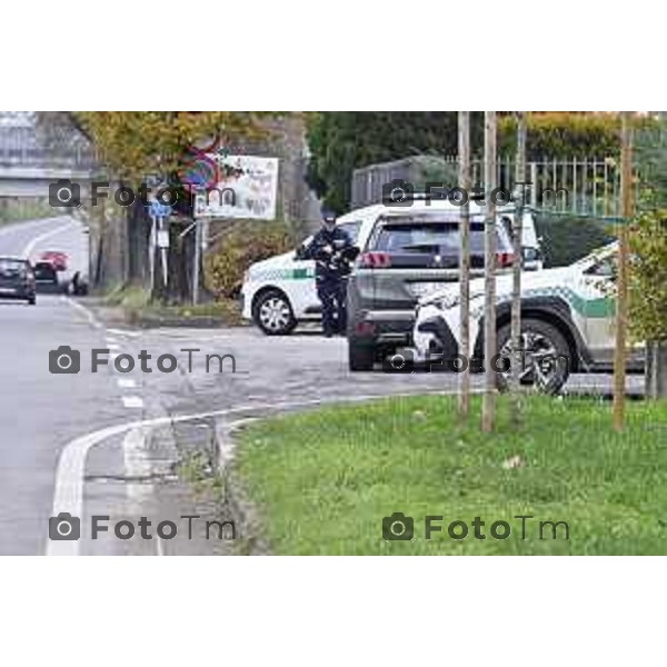 Tiziano Manzoni/LaPresse 4-12-2025 Bergamo, Italia Cronaca TreviglioTreviglio Controlli strade Polizia Locale e sede