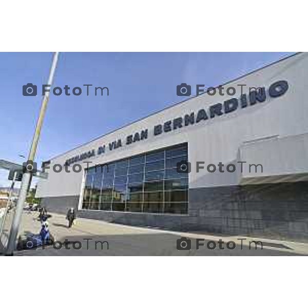 Tiziano Manzoni/LaPresse060-12- 2025 Italia Cronaca Bergamo Via San Bernardino Ponte ferrovia esselunga