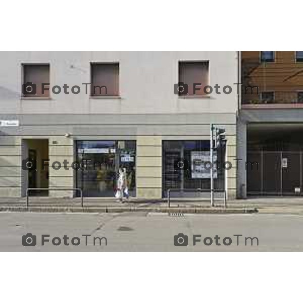 Tiziano Manzoni/LaPresse060-12- 2025 Italia Cronaca Bergamo Via San Bernardino Ponte ferrovia esselunga