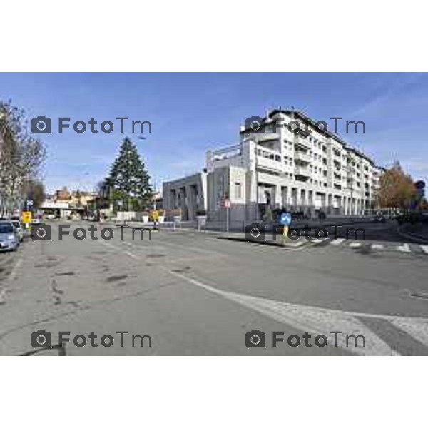 Tiziano Manzoni/LaPresse060-12- 2025 Italia Cronaca Bergamo Via San Bernardino Ponte ferrovia esselunga