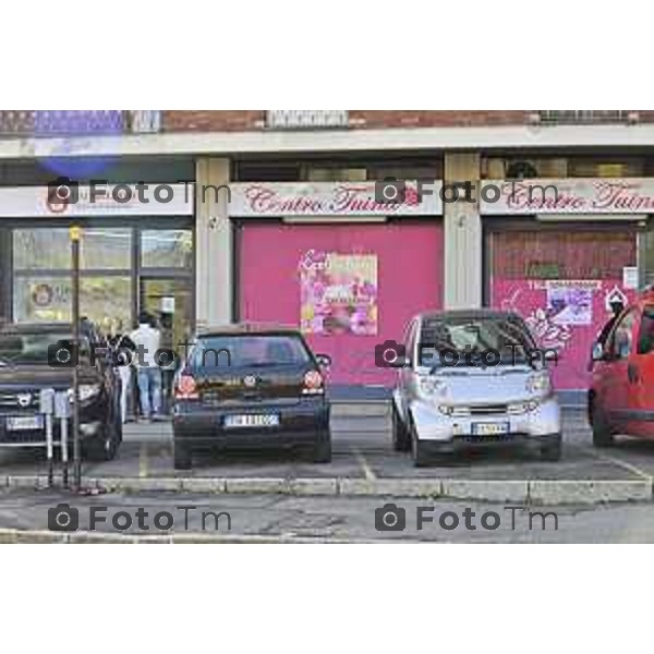 Tiziano Manzoni/LaPresse060-12- 2025 Italia Cronaca Bergamo Via San Bernardino Ponte ferrovia esselunga