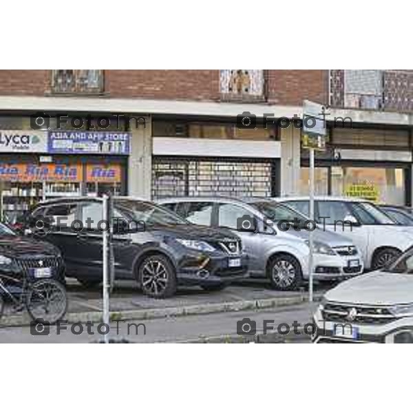 Tiziano Manzoni/LaPresse060-12- 2025 Italia Cronaca Bergamo Via San Bernardino Ponte ferrovia esselunga