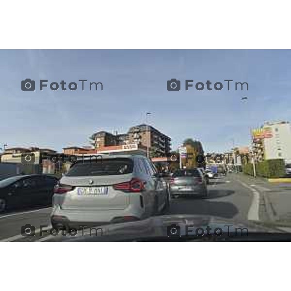 Tiziano Manzoni/LaPresse 6-12- 2025 Italia Cronaca Bergamo Bergamo Via Autostrada ponti fs treno traffico