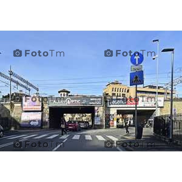 Tiziano Manzoni/LaPresse 6-12- 2025 Italia Cronaca Bergamo Bergamo Via Autostrada ponti fs treno traffico