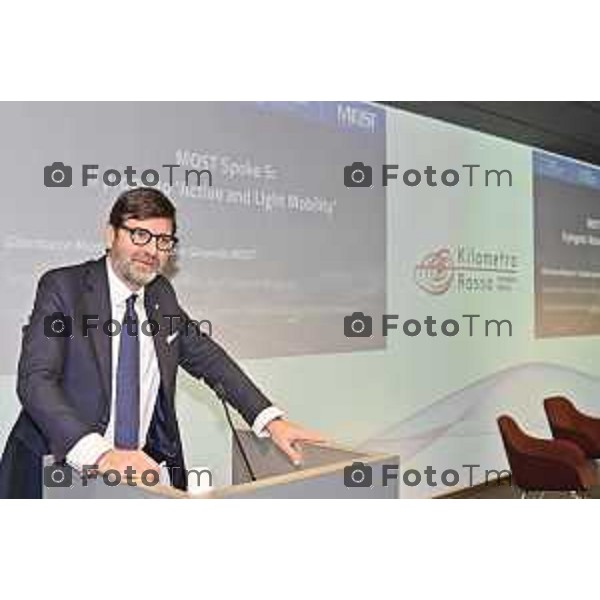 9-12- 2025 Italia Cronaca Bergamo Kilometro Rosso evento Spoke 5 di MOST – Centro Nazionale per la Mobilità Sostenibile, leggera.Gianmarco Montanari