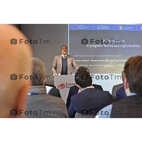 9-12- 2025 Italia Cronaca Bergamo Kilometro Rosso evento Spoke 5 di MOST – Centro Nazionale per la Mobilità Sostenibile, leggera. Sergio Cavalieri, Rettore Università degli studi di Bergamo