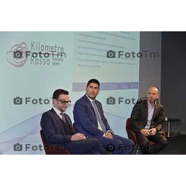 9-12- 2025 Italia Cronaca Bergamo Kilometro Rosso evento Spoke 5 di MOST – Centro Nazionale per la Mobilità Sostenibile, leggera. Guido Perricone, Project Financing & Institunional Relations Menager, Brembo Stefano Porro, Future Mobility Manager, Pirelli Ottavio Santoro, Senior Project Manager, Poste Italiane