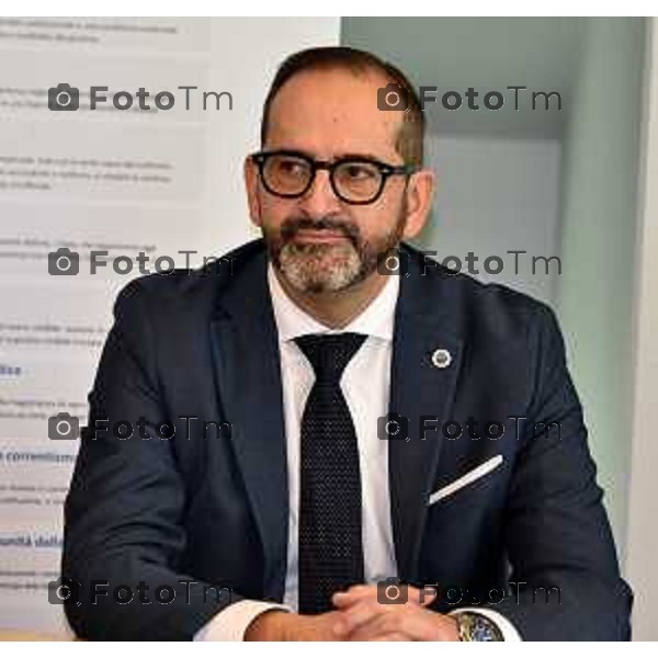 Tiziano Manzoni/LaPresse98-12- 2025 Italia Cronaca Bergamo Bergamo comitato camera penale Tribunale di Bergamo per il SI referendum Da sx Giulio Marchesi