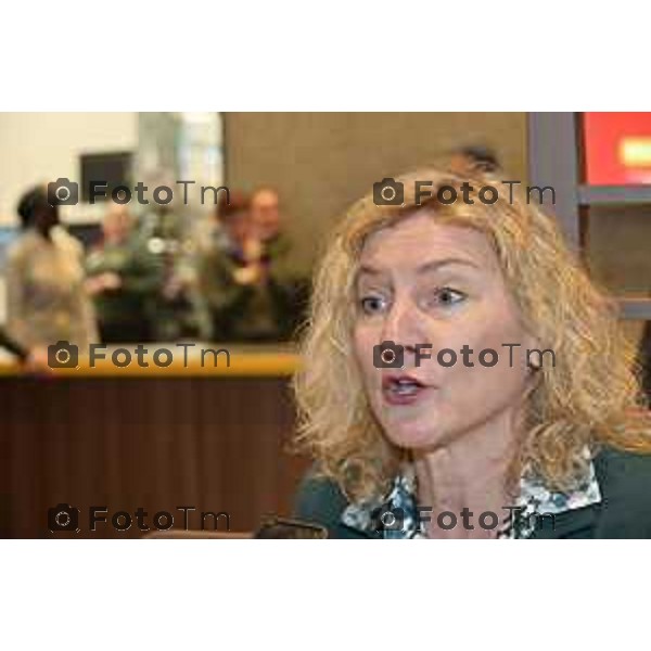 Tiziano Manzoni/LaPresse 10-12- 2025 Italia Cronaca Bergamo McDonald’s inaugurazione dell’800esimo ristorante in Italia, a Verdello Bergamo Giorgia Favaro, AD McDonald\'s Italia