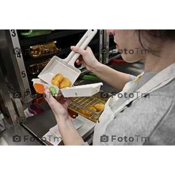 Tiziano Manzoni/LaPresse 10-12- 2025 Italia Cronaca Bergamo McDonald’s inaugurazione dell’800esimo ristorante in Italia, a Verdello Bergamo