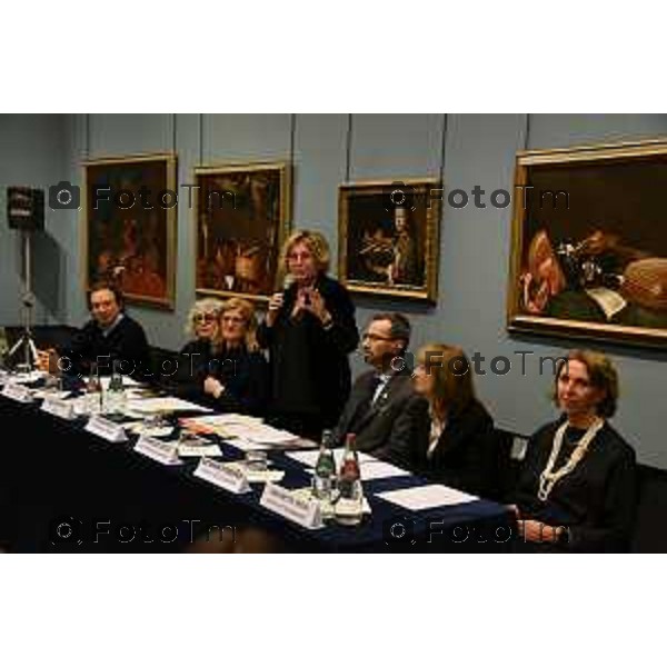 Tiziano Manzoni/LaPresse 11-12- 2025 Italia Cronaca Bergmo Cerimonia di presentazione del bilancio delle attività svolte e dei progetti futuri a favore del Centro per il Bambino e la Famiglia, della Neuropsichiatria Infantile e della Neurochirurgia Pediatrica della ASST Papa Giovanni XXIII di Bergamo