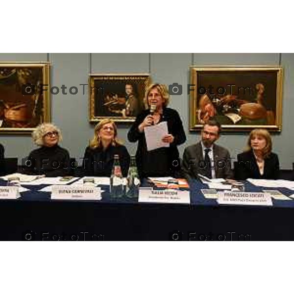 Tiziano Manzoni/LaPresse 11-12- 2025 Italia Cronaca Bergmo Cerimonia di presentazione del bilancio delle attività svolte e dei progetti futuri a favore del Centro per il Bambino e la Famiglia, della Neuropsichiatria Infantile e della Neurochirurgia Pediatrica della ASST Papa Giovanni XXIII di Bergamo