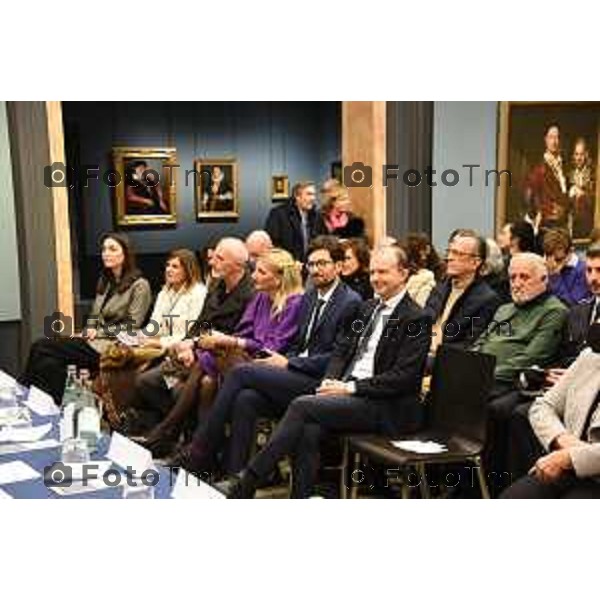 Tiziano Manzoni/LaPresse 11-12- 2025 Italia Cronaca Bergmo Cerimonia di presentazione del bilancio delle attività svolte e dei progetti futuri a favore del Centro per il Bambino e la Famiglia, della Neuropsichiatria Infantile e della Neurochirurgia Pediatrica della ASST Papa Giovanni XXIII di Bergamo