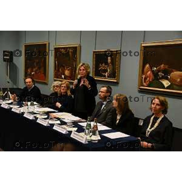 Tiziano Manzoni/LaPresse 11-12- 2025 Italia Cronaca Bergmo Cerimonia di presentazione del bilancio delle attività svolte e dei progetti futuri a favore del Centro per il Bambino e la Famiglia, della Neuropsichiatria Infantile e della Neurochirurgia Pediatrica della ASST Papa Giovanni XXIII di Bergamo