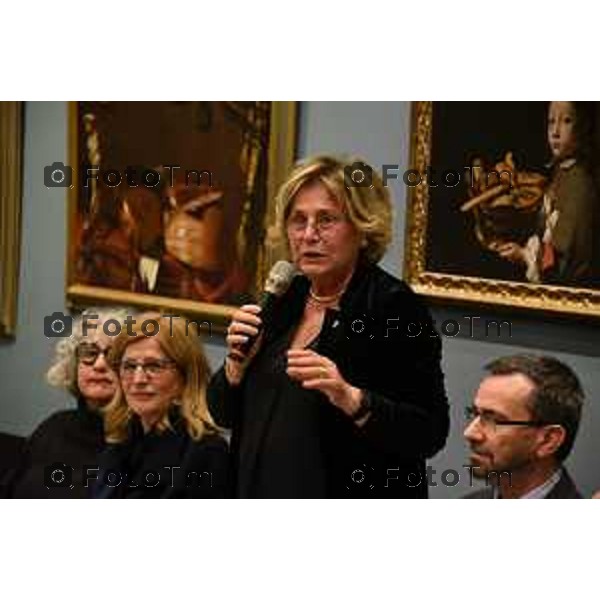 Tiziano Manzoni/LaPresse 11-12- 2025 Italia Cronaca Bergmo Cerimonia di presentazione del bilancio delle attività svolte e dei progetti futuri a favore del Centro per il Bambino e la Famiglia, della Neuropsichiatria Infantile e della Neurochirurgia Pediatrica della ASST Papa Giovanni XXIII di Bergamo Tulia Vecchi