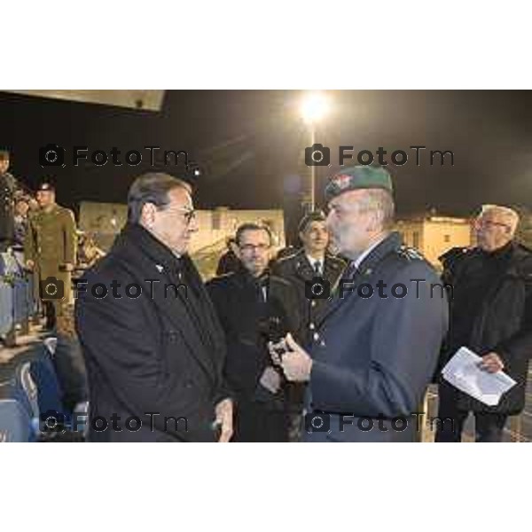 Tiziano Manzoni/LaPresse 15-12- 2025 Italia Cronaca Bergamo Accademia della Guardia di finanza - Evento benefico "Un Calcio al Tumore"Ospedale “Papa Giovanni XXIII” e l’Associazione “Accademia dello Sport per la Solidarietà” di Bergamo, nasce con l’obiettivo di sostenere concretamente la ricerca e l’innovazione tecnologica nella lotta contro i tumori.