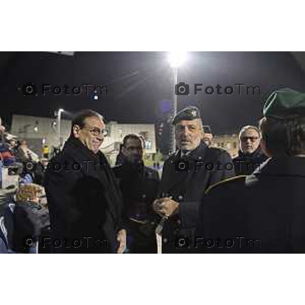 Tiziano Manzoni/LaPresse 15-12- 2025 Italia Cronaca Bergamo Accademia della Guardia di finanza - Evento benefico "Un Calcio al Tumore"Ospedale “Papa Giovanni XXIII” e l’Associazione “Accademia dello Sport per la Solidarietà” di Bergamo, nasce con l’obiettivo di sostenere concretamente la ricerca e l’innovazione tecnologica nella lotta contro i tumori.
