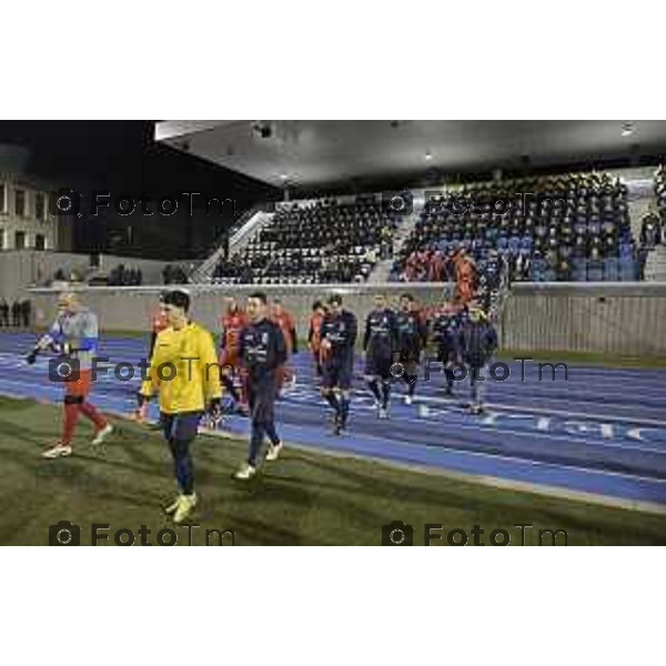 Tiziano Manzoni/LaPresse 15-12- 2025 Italia Cronaca Bergamo Accademia della Guardia di finanza - Evento benefico "Un Calcio al Tumore"Ospedale “Papa Giovanni XXIII” e l’Associazione “Accademia dello Sport per la Solidarietà” di Bergamo, nasce con l’obiettivo di sostenere concretamente la ricerca e l’innovazione tecnologica nella lotta contro i tumori.