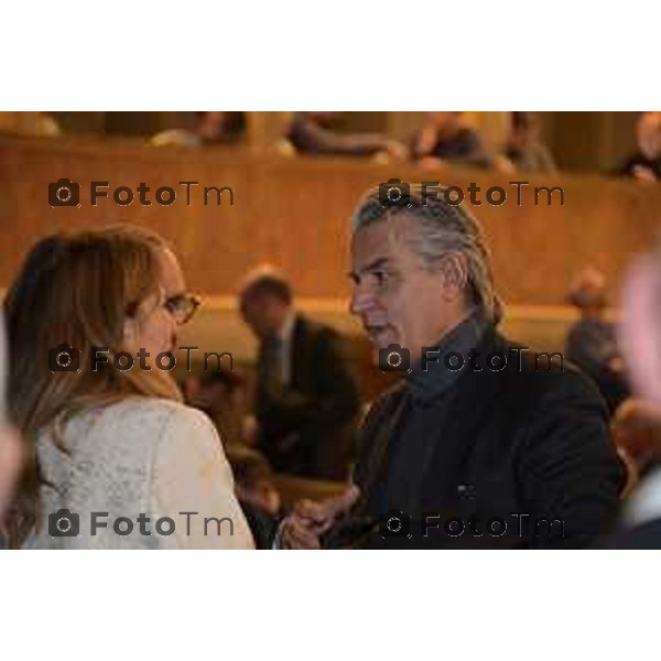 Tiziano Manzoni/LaPresse 16-12- 2025 Italia Cronaca BergamoBergamo benemerenze comune sindaco Carnevali 2025