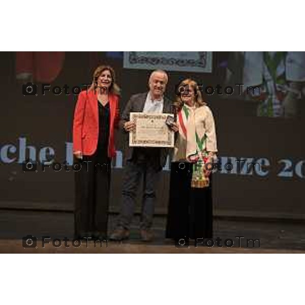 Tiziano Manzoni/LaPresse 16-12- 2025 Italia Cronaca BergamoBergamo benemerenze comune sindaco Carnevali 2025