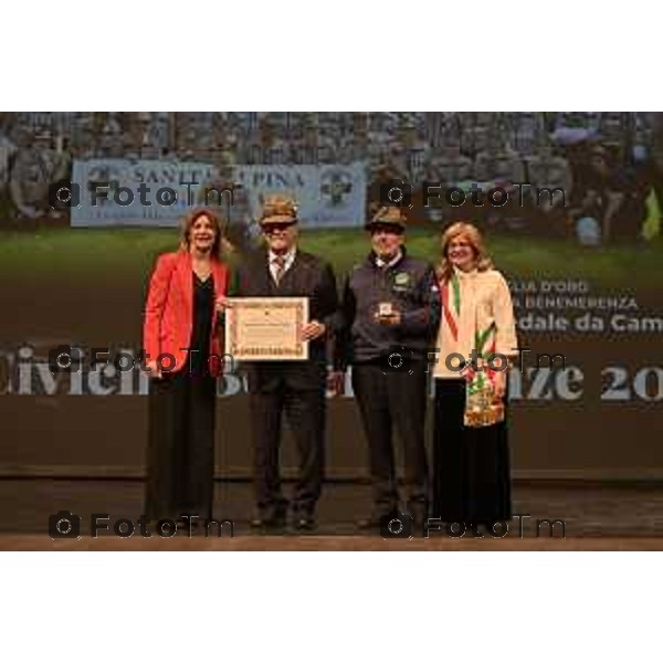 Tiziano Manzoni/LaPresse 16-12- 2025 Italia Cronaca BergamoBergamo benemerenze comune sindaco Carnevali 2025