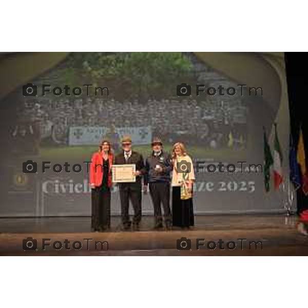 Tiziano Manzoni/LaPresse 16-12- 2025 Italia Cronaca BergamoBergamo benemerenze comune sindaco Carnevali 2025