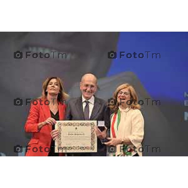 Tiziano Manzoni/LaPresse 16-12- 2025 Italia Cronaca BergamoBergamo benemerenze comune sindaco Carnevali 2025