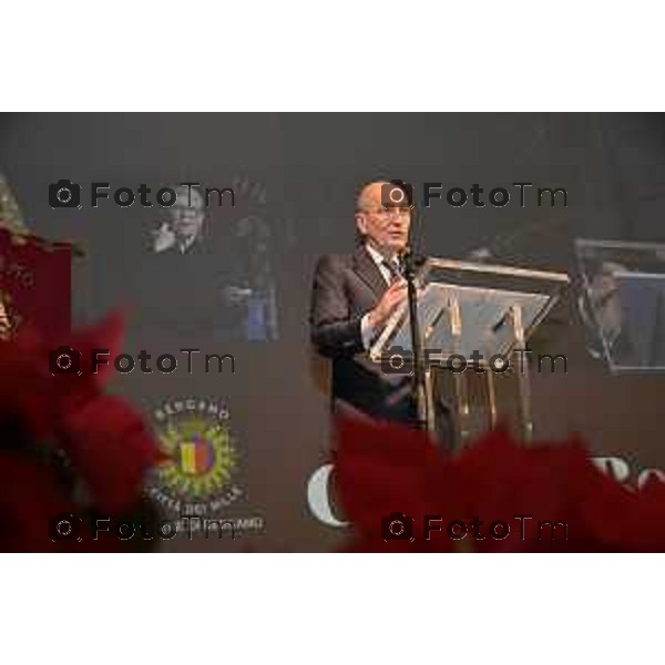 Tiziano Manzoni/LaPresse 16-12- 2025 Italia Cronaca BergamoBergamo benemerenze comune sindaco Carnevali 2025