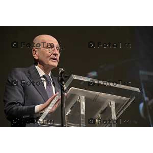 Tiziano Manzoni/LaPresse 16-12- 2025 Italia Cronaca BergamoBergamo benemerenze comune sindaco Carnevali 2025