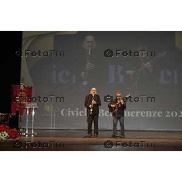 Tiziano Manzoni/LaPresse 16-12- 2025 Italia Cronaca BergamoBergamo benemerenze comune sindaco Carnevali 2025