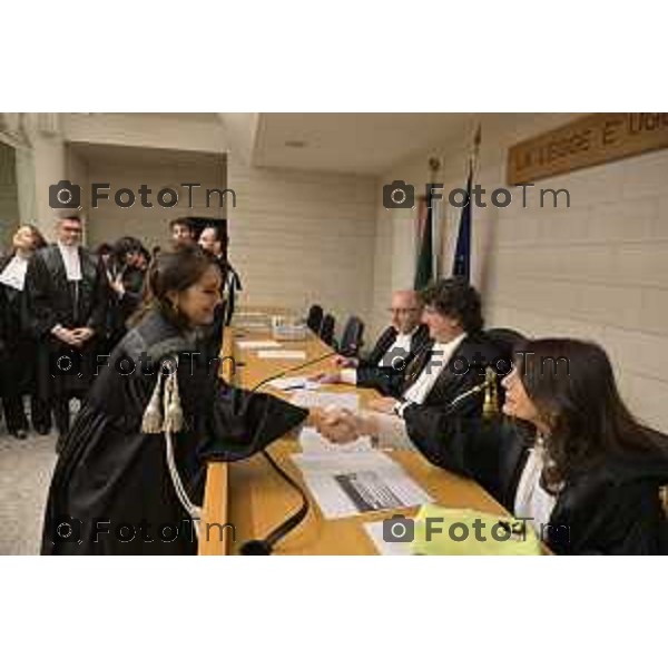 Tiziano Manzoni/LaPresse 18-12- 2025 Italia Cronaca Bergamo Bergamo Bergamo tribunale nominati nuovi giudici e magistrati Marta Giuca