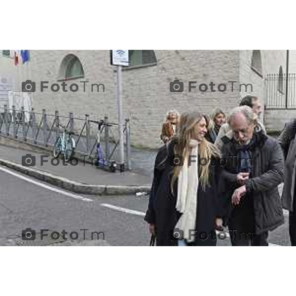 Tiziano Manzoni/LaPresse18-12- 2025 Italia Cronaca Bergamo Bergamo Tribunale processo a Nicole Berlusconi assolta