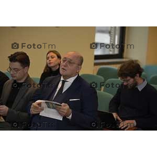 Tiziano Manzoni/LaPresse 18-12- 2025 Italia Cronaca Bergamo Bergamo Comitato del no referendum giustizia Bergamo