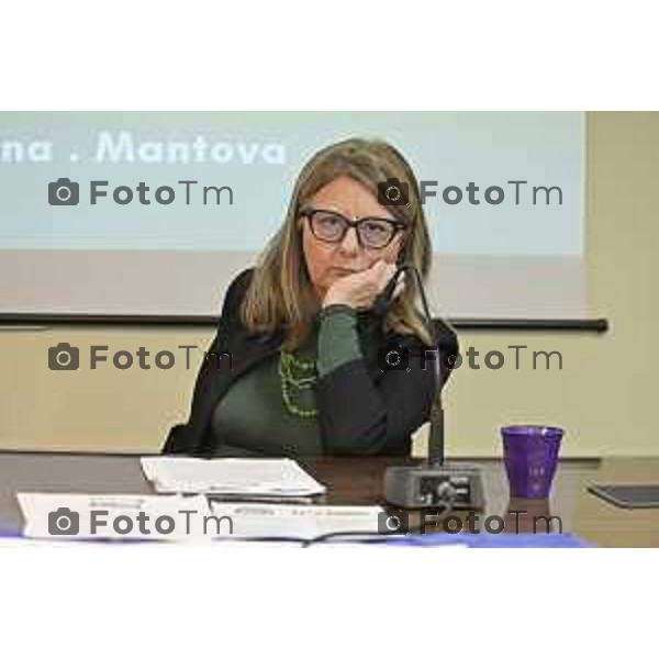 Tiziano Manzoni/LaPresse 18-12- 2025 Italia Cronaca Bergamo Bergamo Comitato del no referendum giustizia Bergamo Presidente del Coordinamento territoriale Ilaria Sanesi, magistrata della Corte d\'Appello di Brescia.