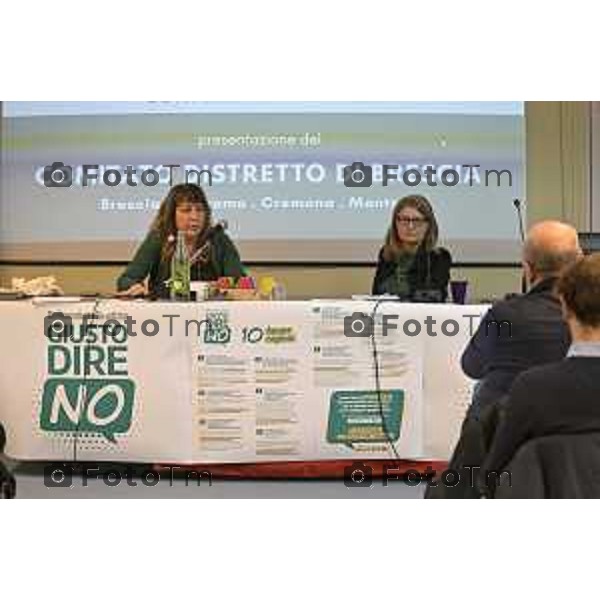 Tiziano Manzoni/LaPresse 18-12- 2025 Italia Cronaca Bergamo Bergamo Comitato del no referendum giustizia Bergamo