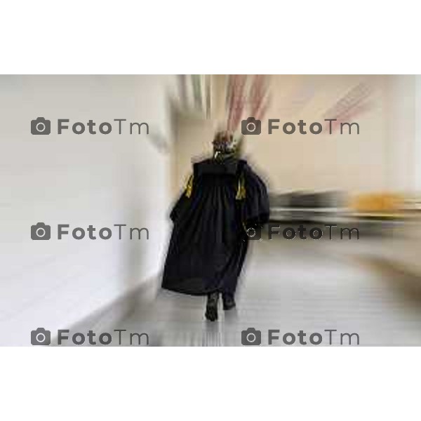 Tiziano Manzoni/LaPresse 18-12- 2025 Italia Cronaca bg tribunale nominati nuovi giudici e magistrati toga giurisprudenza magistratura toghe faldoni legge tribunale ingolfato procura