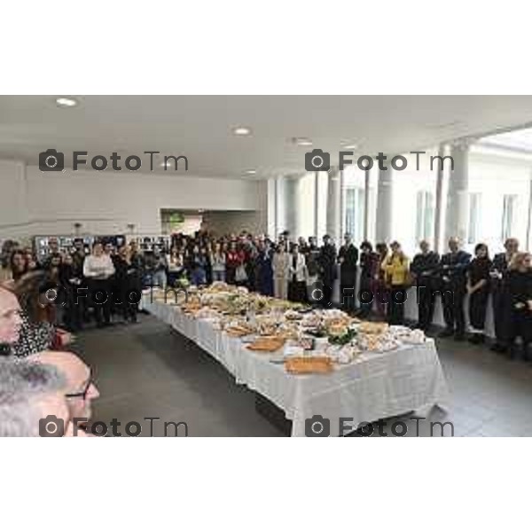 Tiziano Manzoni/LaPresse 18-12- 2025 Italia Cronaca bg tribunale nominati nuovi giudici e magistrati Antonio Meda Dotto Romanelli Procuratore Dott Gianfranco Perrillo Michela Rillosi Bergamasca Marta Giuca Michela Loretto Jacopo Chiodo Camilla Luraghi Bergamasca