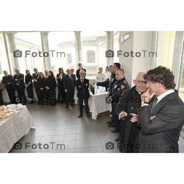 Tiziano Manzoni/LaPresse 18-12- 2025 Italia Cronaca bg tribunale nominati nuovi giudici e magistrati Antonio Meda Dotto Romanelli Procuratore Dott Gianfranco Perrillo Michela Rillosi Bergamasca Marta Giuca Michela Loretto Jacopo Chiodo Camilla Luraghi Bergamasca