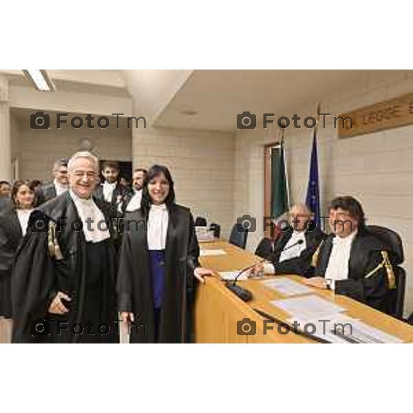 Tiziano Manzoni/LaPresse 18-12- 2025 Italia Cronaca bg tribunale nominati nuovi giudici e magistrati Michela Loretto