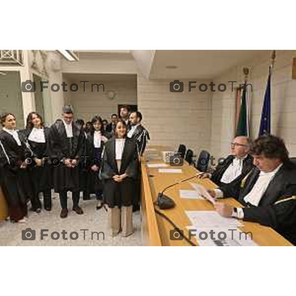 Tiziano Manzoni/LaPresse 18-12- 2025 Italia Cronaca bg tribunale nominati nuovi giudici e magistrati Marta Giuca