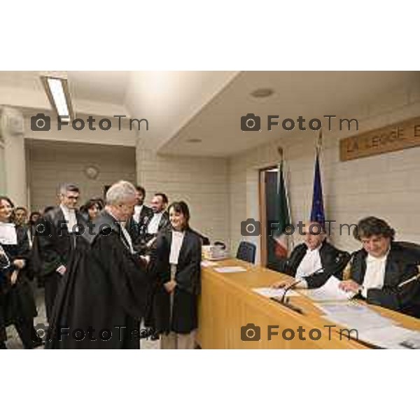 Tiziano Manzoni/LaPresse 18-12- 2025 Italia Cronaca bg tribunale nominati nuovi giudici e magistrati Marta Giuca