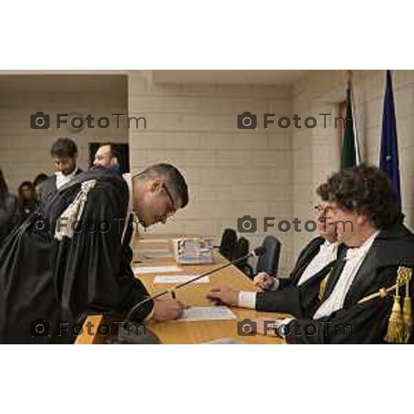 Tiziano Manzoni/LaPresse 18-12- 2025 Italia Cronaca bg tribunale nominati nuovi giudici e magistrati Jacopo Chiodo