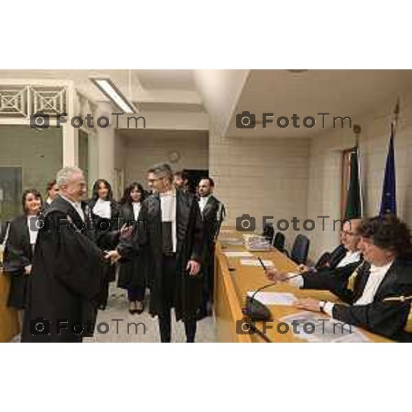 Tiziano Manzoni/LaPresse 18-12- 2025 Italia Cronaca bg tribunale nominati nuovi giudici e magistrati Jacopo Chiodo