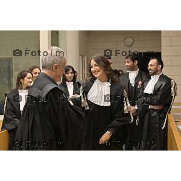 Tiziano Manzoni/LaPresse 18-12- 2025 Italia Cronaca bg tribunale nominati nuovi giudici e magistrati Camilla Luraghi Bergamasca