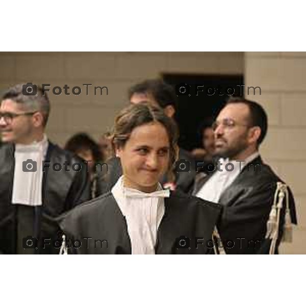 Tiziano Manzoni/LaPresse 18-12- 2025 Italia Cronaca bg tribunale nominati nuovi giudici e magistrati Michela Rillosi