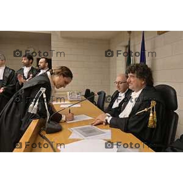 Tiziano Manzoni/LaPresse 18-12- 2025 Italia Cronaca bg tribunale nominati nuovi giudici e magistrati Michela Rillosi