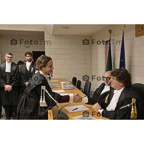 Tiziano Manzoni/LaPresse 18-12- 2025 Italia Cronaca bg tribunale nominati nuovi giudici e magistrati Michela Rillosi